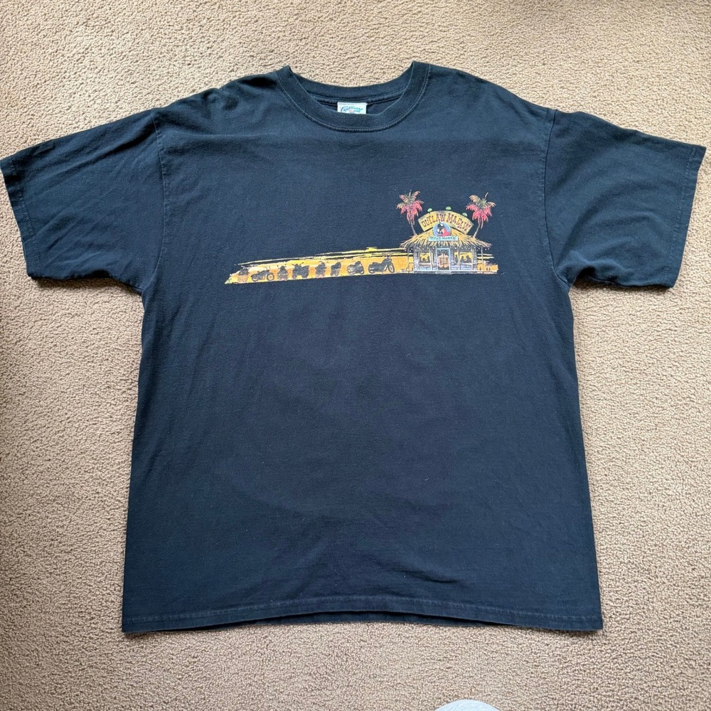 Vintage Bike T-Shirt Men's Extra Large Black Beaks On Bikes Bikercore